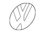 3AE853617FXC - Body: Emblem for Volkswagen: CC Image