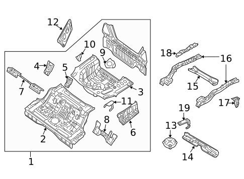 Brackets, Flanges & Hangers for 2005 Suzuki Verona #0