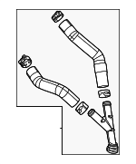 5048611AB - Cooling System: Coolant Hose for Mopar Image