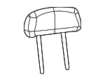 8889540940 - Body: Headrest Pad for Isuzu Image