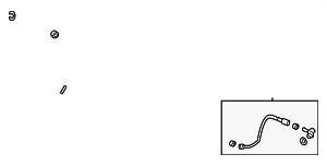 ML3Z8A520B - : Water Inlet Tube for Ford: Expedition, F-150 | Lincoln: Navigator Image