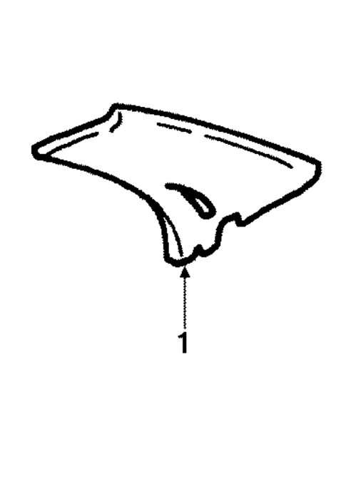 Interior Trim - Quarter Panels for 1996 Mitsubishi Galant #0