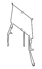 2468600400 - Body: Cargo Net for Mercedes-Benz Image