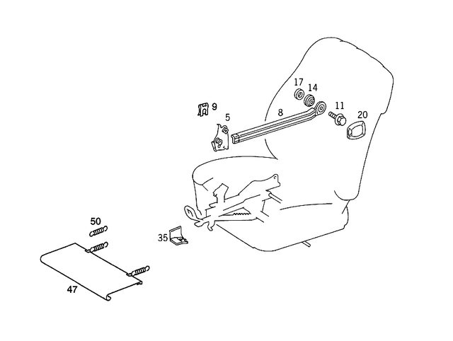 19924001 - Rear Seat: Window for Mercedes-Benz: 190, 190D, 190E, 200, 200D, 220D, 230, 240D, 260E, 280, 280C, 280CE, 280E, 280S, 280SE, 280SEL, 300CE, 300D, 300E, 300SE, 300SEL, 300SL, 300TD, 300TE, 380SE, 380SEC, 380SEL, 380SLC, 400E, 450SE, 450SEL, 450SLC, 500E, 500SL, 560SEC, 560SEL, 600, 600SL, C220, C230, C240, C250, C280, C300, C32 AMG, C350, C43 AMG, E320, E500, E55 AMG, GLK250, GLK350, SL320 Image image
