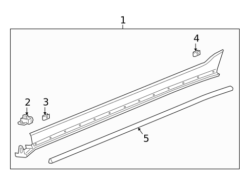 Exterior Trim - Pillars for 2022 GMC Terrain #0