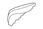 8V5885375B - Body: Seat Cushion Pad for Audi Image