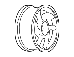 9592938 - Suspension: Wheel, Alloy for Pontiac: Bonneville Image