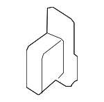 817392W000 - : 2015-2018 Hyundai Santa Fe Sport - Wedge for Hyundai: Santa Fe Sport Image