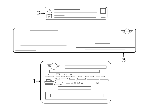 Information Labels for 2025 Mini Cooper #0