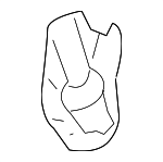 5345290351 - Body: Support Rod Holder for Toyota Image