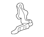5342021070 - Body: Hinge for Toyota Image