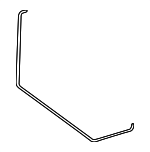 2038302896 - HVAC: HVAC Heater Hose for Mercedes-Benz Image