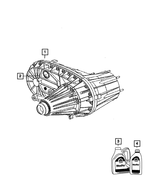 RL105646AF - NVG271; Transfer Case: Nvg271 Transfer Case for Mopar Image image