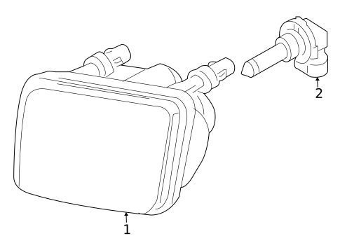 Bulbs - Chassis for 2009 Mercury Mariner #3