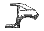 DNYE71410D - Body: Quarter Panel for Mazda: MX-30 EV Image