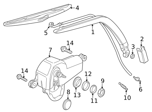 Wipers for 2005 Land Rover Freelander #1
