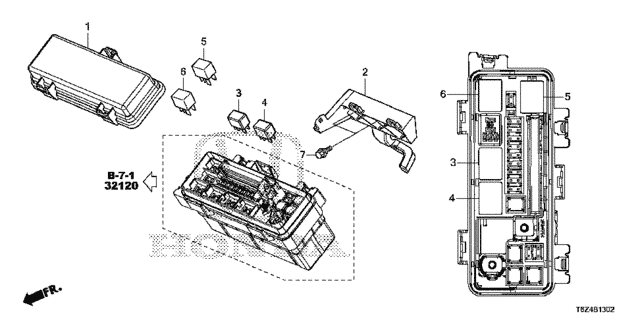 Control Unit (Engine Room) (3) for 2019 Honda Ridgeline #0