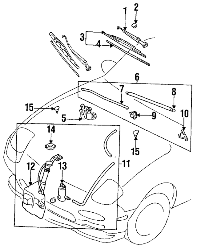 FD0267321 - : Wiper Arm for Mazda Image