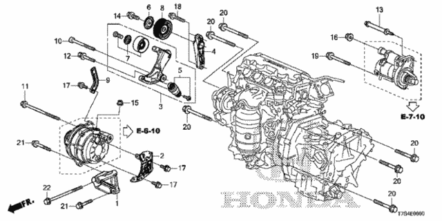Auto Tensioner for 2019 Honda HR-V #0