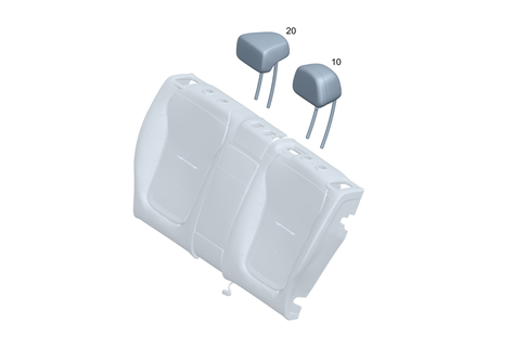 Head Restraint for 2025 Mercedes-Benz GLC63 AMG S E Performance #0