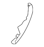 29791801008W57 - Body: Rear Cover for Mercedes-Benz Image