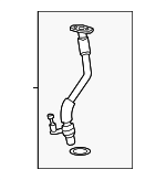 11428089005 - Engine: Oil Return Tube for BMW: M5, M8, M8 Gran Coupe, X5, X6 Image