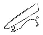 4922332 - Body: Fender for Saab: 9-3, 900 Image