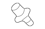 90138810 - Body: Fender Liner Rivet for Saab Image