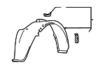 4959417 - : Wheel Arch Liner for Saab: 9-3, 900 Image