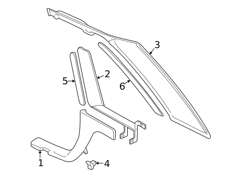 Interior Trim - Quarter Panels for 2002 Audi A8 Quattro #0
