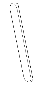 4D0864682 - Body: Upper Quarter Trim Gasket for Audi Image