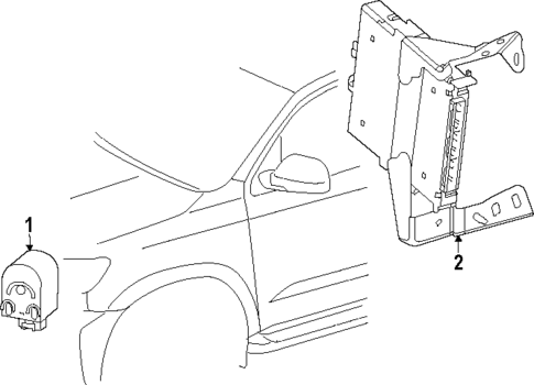 Electrical Components for 2023 Toyota Sequoia #2
