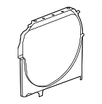 52029285AD - Belts &amp; Cooling: Engine Cooling Fan Shroud for Mopar Image