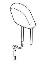 6RT351A3AB - Body: Headrest for Chrysler: Pacifica, Voyager Image