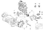 11511490591 - Engine: Coolant Pump, Mechanical for Mini Image