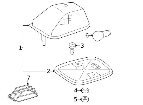 Signal Lamps for 2009 Mercedes-Benz G 55 AMG&reg; #0
