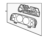 56042902AD - Body: Cluster Assembly for Jeep: Grand Cherokee Image