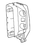 8266360350 - : 2022-2024 Lexus LX600 - Rear Cover for Lexus: LX600 Image