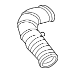 XR849656 - Engine: Air Inlet Tube for Jaguar Image