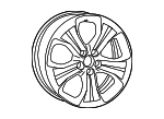 68621057AA - : Aluminum Wheel, Front Or Rear for Mopar Image