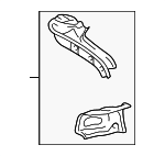 GK2A70440B - Body: Gutter for Mazda: 6 Image