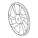 1636138120 - Cooling System: Fan Blade for Lexus: GS F, GS Turbo, GS200t, GS300, IS F, IS200t, IS300, IS500, RC F, RC Turbo, RC200t, RC300 Image