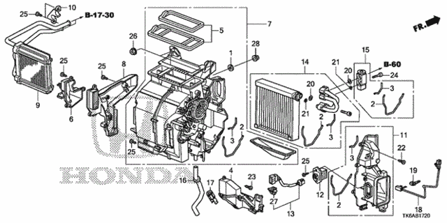 Heater Unit (KA/KC) for 2013 Honda Fit #0