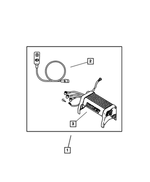 82206404 - Mopar Accessories - Component Parts: Power Winch Kit for Dodge: Dakota, Durango, Ram 2500, Ram 3500 | Jeep: Cherokee, Wrangler Image