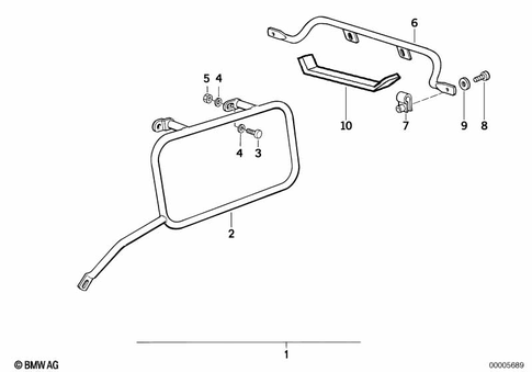 Luggage System for 1993 BMW-Motorrad R 100 GS #1