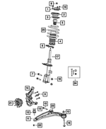 Front Coil Spring, Right