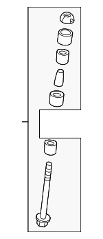 MN101368 - Suspension: Stabilizer Link for Mitsubishi: Eclipse Cross, Lancer, Outlander, Outlander PHEV, Outlander Sport Image