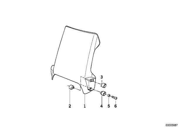 46632307268 - : Screw                     for BMW-Motorrad Image
