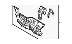 BPY0534A0B - Body: Lower Dash Panel for Mazda Image