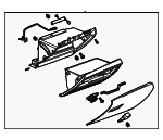 84757001 - : Glove Box Assembly for GM Image